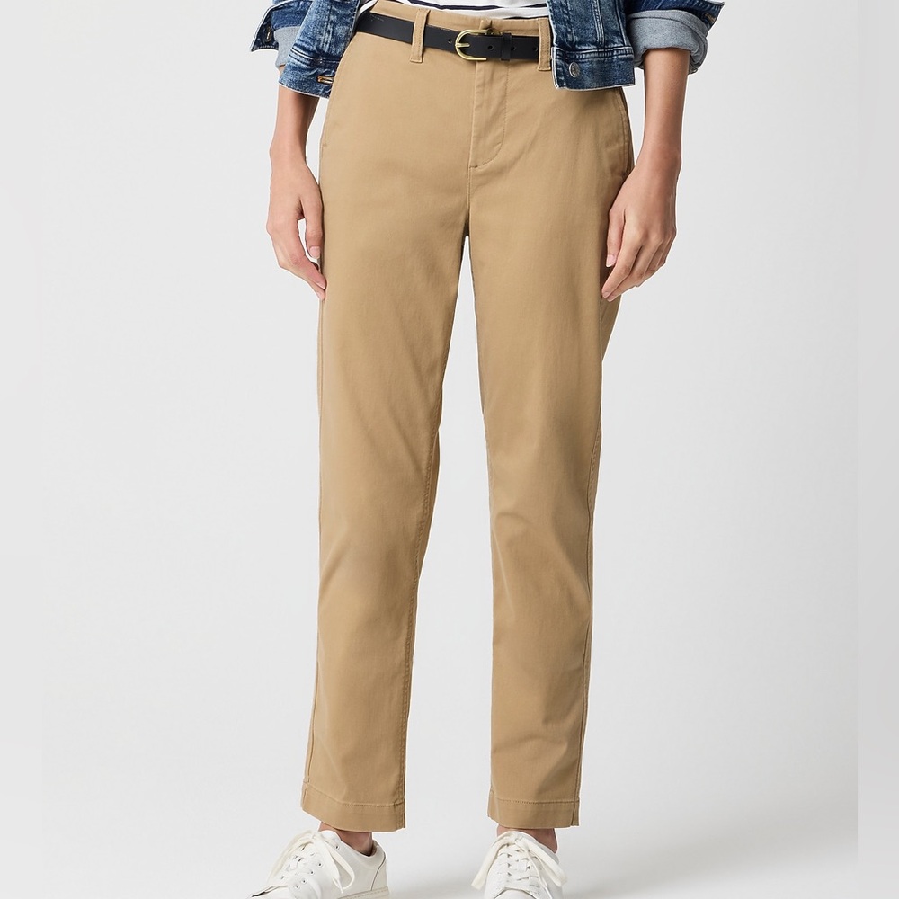 Jcrew Women’s Classic Straight Chino Pants - Khaki